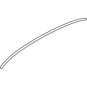 Chrysler ZF83RXFAC Roof Molding