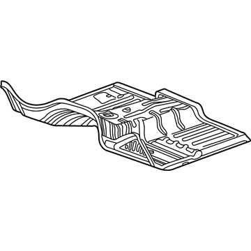 Dodge 68036568AF Front Floor Pan