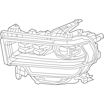 Ram 3500 Headlight - 68592399AC