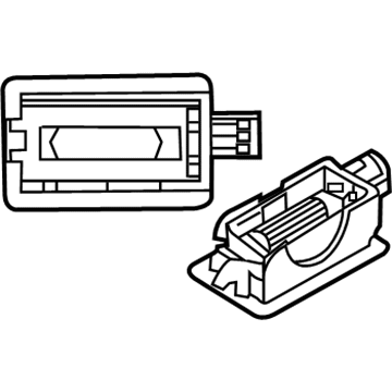 Chrysler 68395785AB Courtesy Lamp