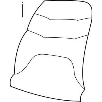 Dodge 1AM991D5AA Seat Back Cover