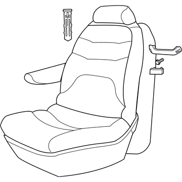 Dodge ZJ941D5AB Seat Assembly