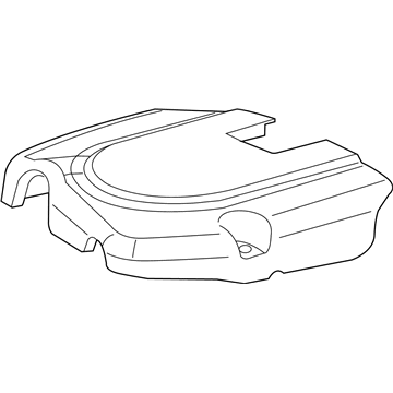 Dodge Engine Cover - 4861773AB