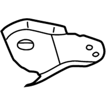Jeep 52128677AC Vapor Canister Bracket