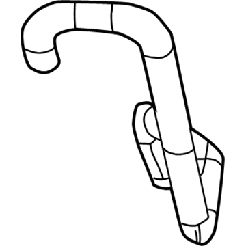 Jeep Crankcase Breather Hose - 52109571AD