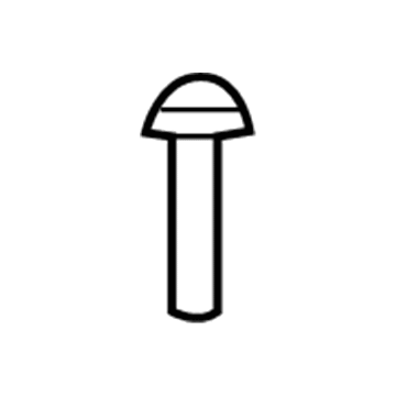 Mopar 6503193 Fender Bolt, Front