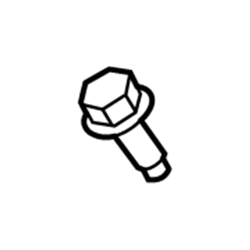 Dodge 6102192AA Rear Speaker Bolt