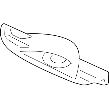 Dodge 5288534AD High Mount Lamp