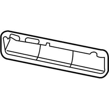 Jeep Compass Emblem - 68418023AA