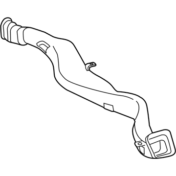 Ram 68267950AA Rear Duct