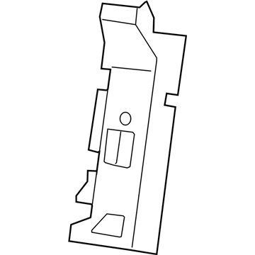 Jeep 68302729AC Hinge Pillar