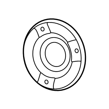 Jeep 5281264AA Idler Pulley Dust Shield