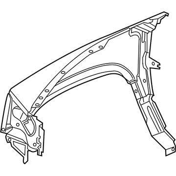 2005 Dodge Dakota Fender - 55359248AD
