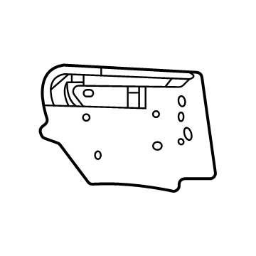 Jeep 68432054AB Tail Lamp Pocket