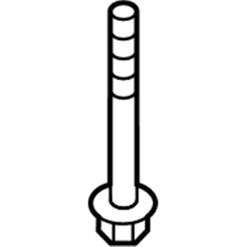Dodge 6102240AA Transmission Crossmember Bolt