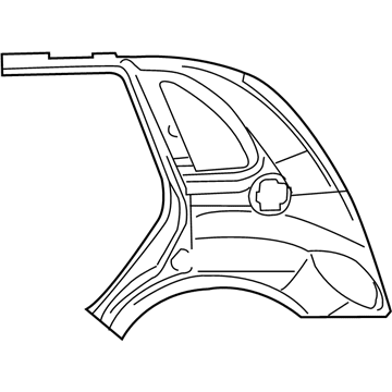 Chrysler 5019222AB Outer Panel