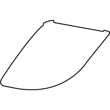 Dodge 5137553AD Sunroof Glass