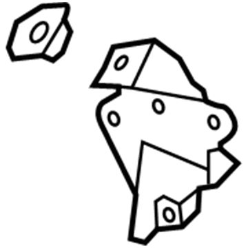 Mopar 53034141AC Resonator Front Bracket