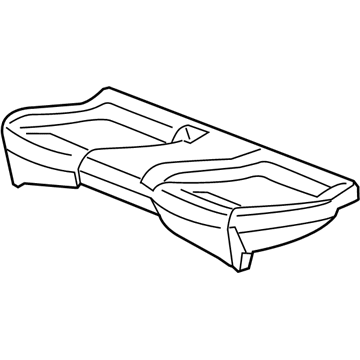 Mopar 5SJ15LX3AA Cushion Cover, Rear Mopar 5SJ15LX3AA Cushion Cover, Rear