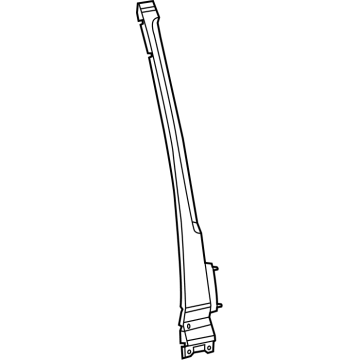 Ram 68167532AB Center Pillar