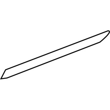 2012 Jeep Liberty Door Moldings - 5KG85RXFAA