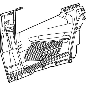Dodge 7KS44TX7AC Quarter Trim