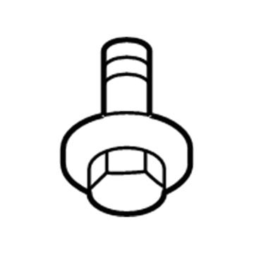 Dodge 6505070AA Splash Shield Bolt