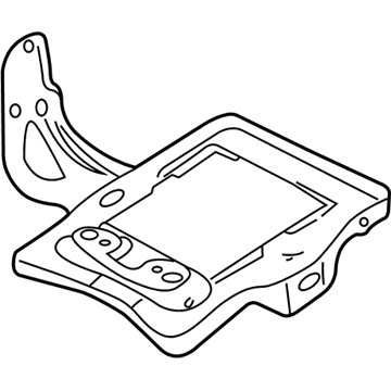 Chrysler Sebring Battery Tray - MR494523