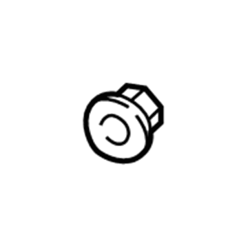 Chrysler 6100814 Emblem Nut