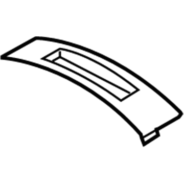 Jeep 1CG893AAAA Bezel