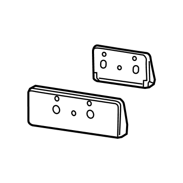 Ram License Plate - 68274215AE