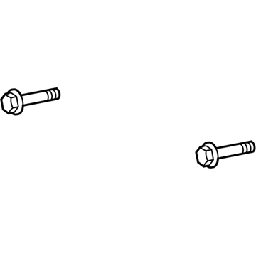 Jeep 6101946 Rear Quarter Trim Screw