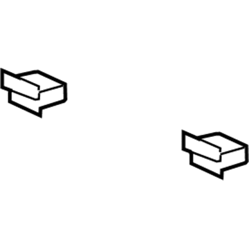 Jeep 6035773 Rear Quarter Trim Nut