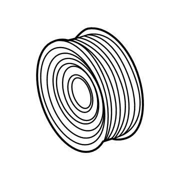 Jeep 4891720AA Idler Pulley