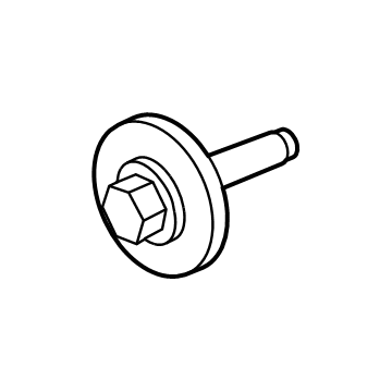 Jeep Idler Pulley Bolt - 6509487AA