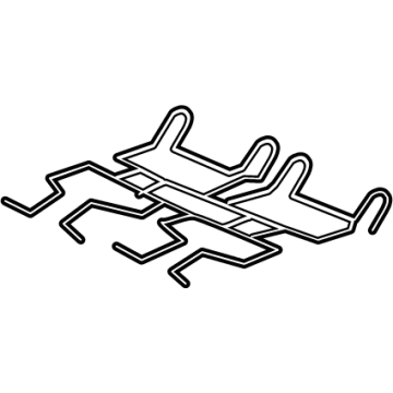 Ram 68050448AA Seat Support