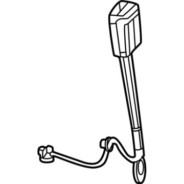Mopar 5ZN28SD4AH Buckle Assembly - Seat Belt