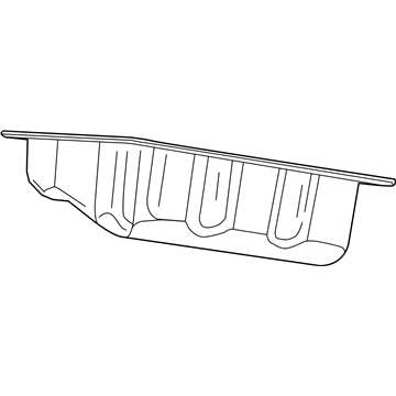 Dodge 5078556AA Transmission Pan