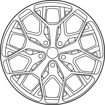 Jeep 4755581AA Wheel, Alloy