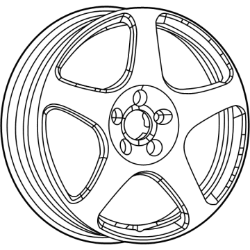 Jeep 4755314AA Wheel, Spare
