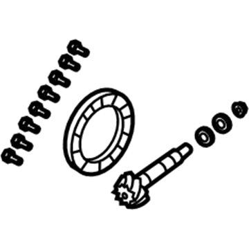 Mopar 68035568AA Ring & Pinion, Rear Mopar 68035568AA Ring & Pinion, Rear