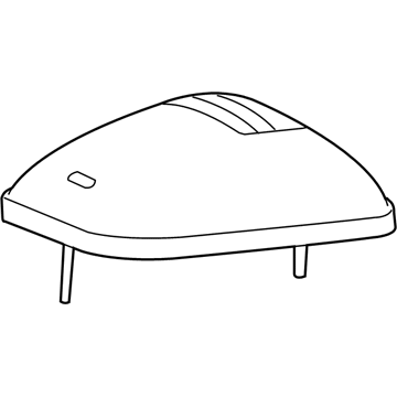 Dodge 55077559AC Roof Lamp Lens