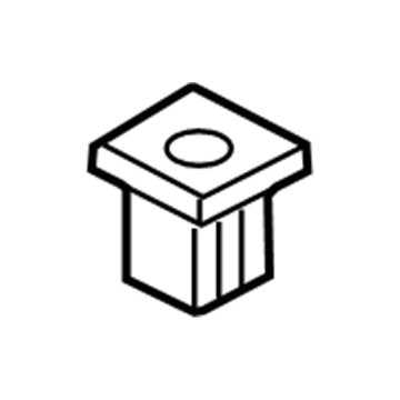 Dodge J4000141 Roof Lamp Lens Nut