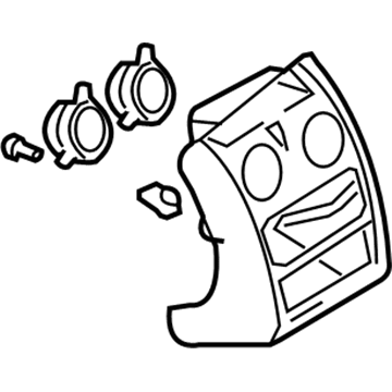 Dodge MR649501 Center Panel