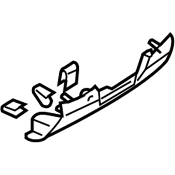 Dodge MR641698 Lower Panel