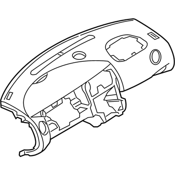 Dodge MR641676 Instrument Panel