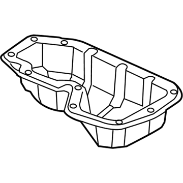 Jeep Wrangler Oil Pan - 5184546AD
