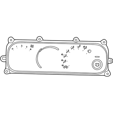Dodge 4596277AB Heater Control