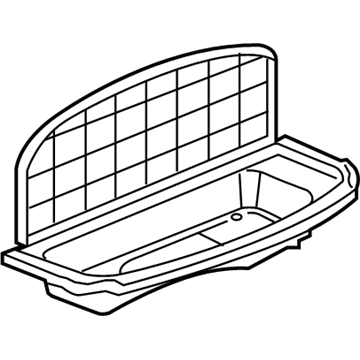 Mopar 5161441AA Cargo Box, Rear Mopar 5161441AA Cargo Box, Rear