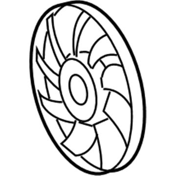 Dodge Sprinter 2500 Engine Cooling Fan - 68013666AA